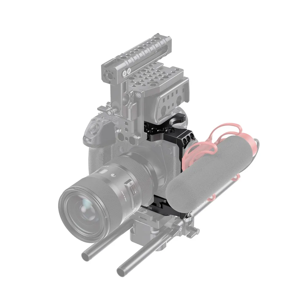 Быстросъемная полуклетка SmallRig S1H для камеры Panasonic клетка с пластиной типа Manfrotto