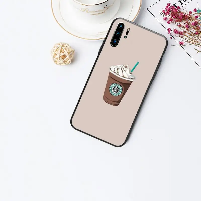 

USA Fashionable Coffee Drink for huawei p20 p30 p40 pro mate 10 20 30 pro lite p smart y7 2019 plus nova 3I cases cover