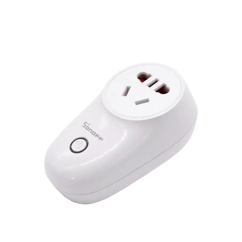 Sonoff S26 Basic WiFi Smart Socket AU/CN/EU/UK/US Wireless Plug Home Switch Power Sockets Work With Alexa Google Assistant | Электроника