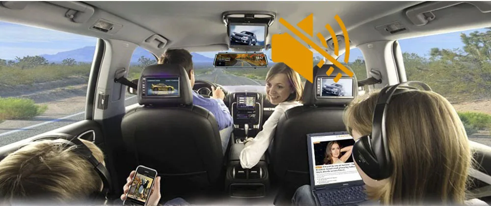 HGDO 1" сенсорный экран Камера заднего вида Зеркало Dash камера FHD 1080P Автомобильный видеорегистратор с функцией ночного видения Dash Cam Авто Вождение рекордер Dashcam