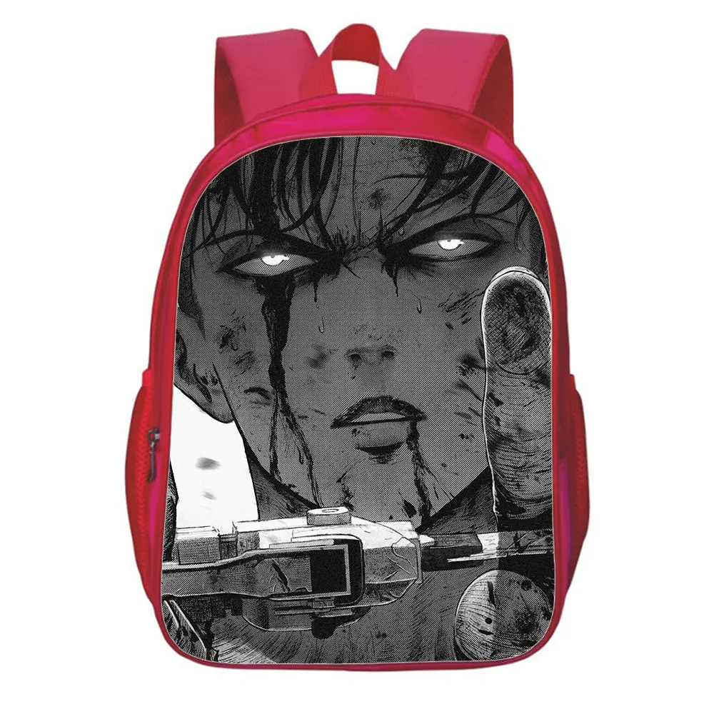 

Attack On Titan Backpack Cartoon Teens School Bag Boy Girl Bagpack Travel Outdoor Casual Bags 13 Inches