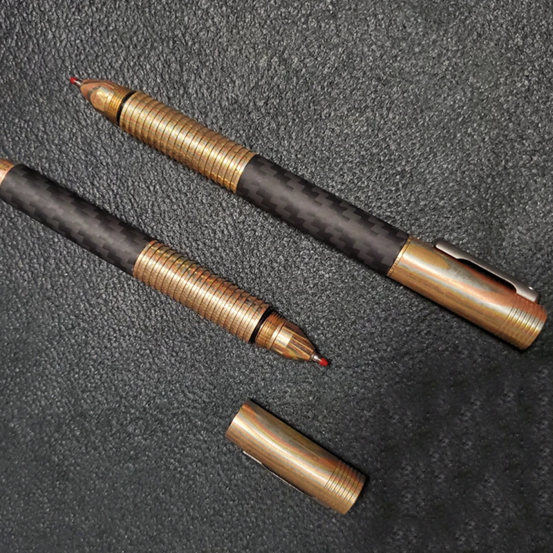 Harga EDC Titanium Alloy Keselamatan Taktis Pena Menulis Multifungsi Portable Alat