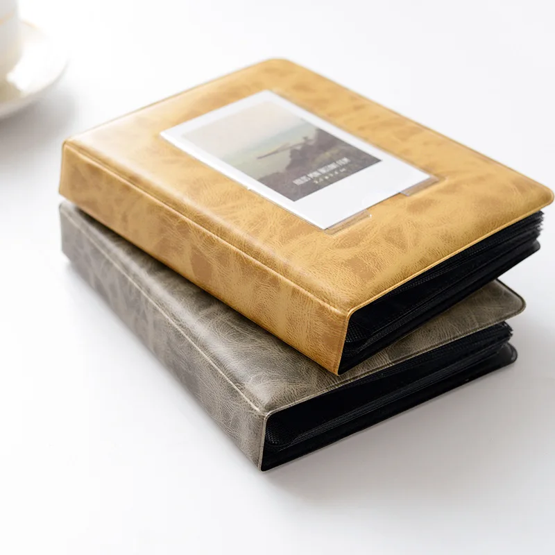 64 Pockets Polaroid Photo Album Mini Instant Picture Case Storage For Fujifilm Instax Film 8 Korea Fotografia|Фотоальбомы| |