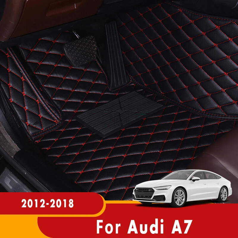 

Для Audi A7 2018 2017 2016 2015 2014 2013 2012 автомобильные коврики аксессуары для украшения интерьера Стайлинг авто интерьер