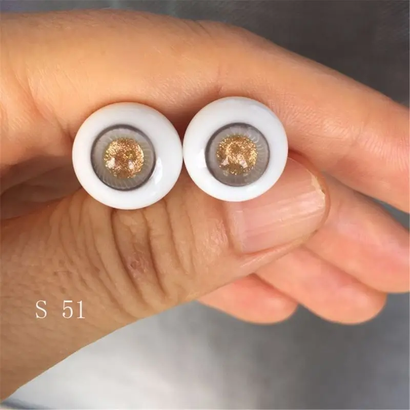 

Glass Eyes Sky Blue Color 14mm 6bjd Dolls Accessories 203E