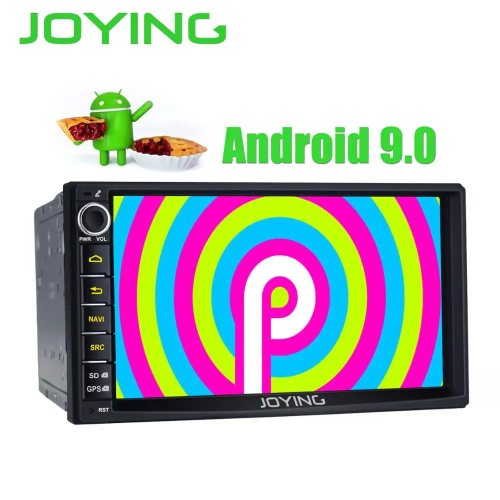 JOYING 2GB Android 9.0 Universal Car radio Stereo GPS Navigation 2 Din 7''Head Unit autoradio Player SWC HD Mirror link with DSP