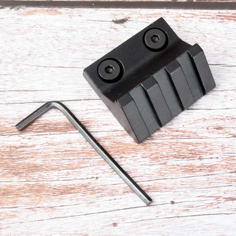 Tactic Airsoft Keymod Offset Light Optic Picatinny Rail Mount For M300 M600 Tactical Scout Flashlight Accessories | Спорт и