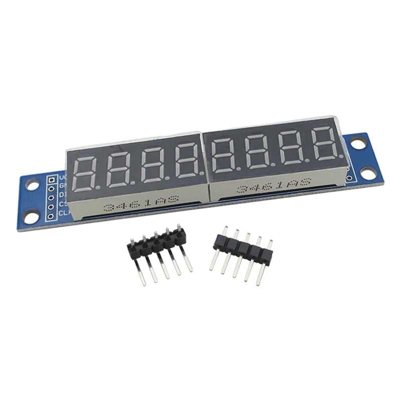 1 шт./лот MAX7219 светодиодный модуль 8-значный 7-сегментный цифровой дисплей для arduino