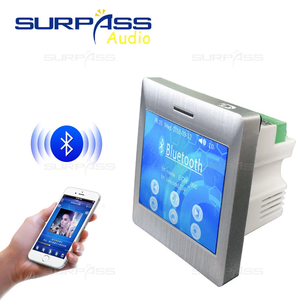 Сенсорный экран Bluetooth умная система управления музыкой домашняя аудиосистема