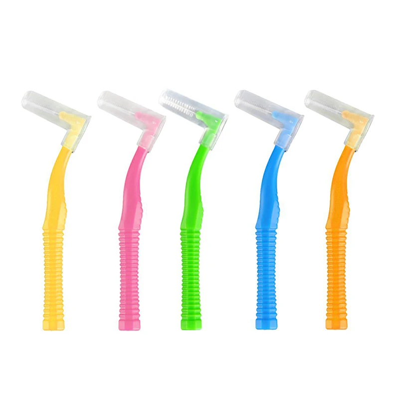 20pcs 0.6-1.5 MM Adults Interdental Brush Clean Between Teeth Floss Toothpick Oral Care Tool Dental Orthodontic | Красота и здоровье