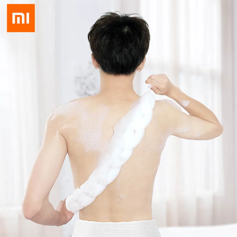 Новая Xiaomi Mijia Youpin полоска для ванны богатая пеной мягкой текстурой сетка плотная