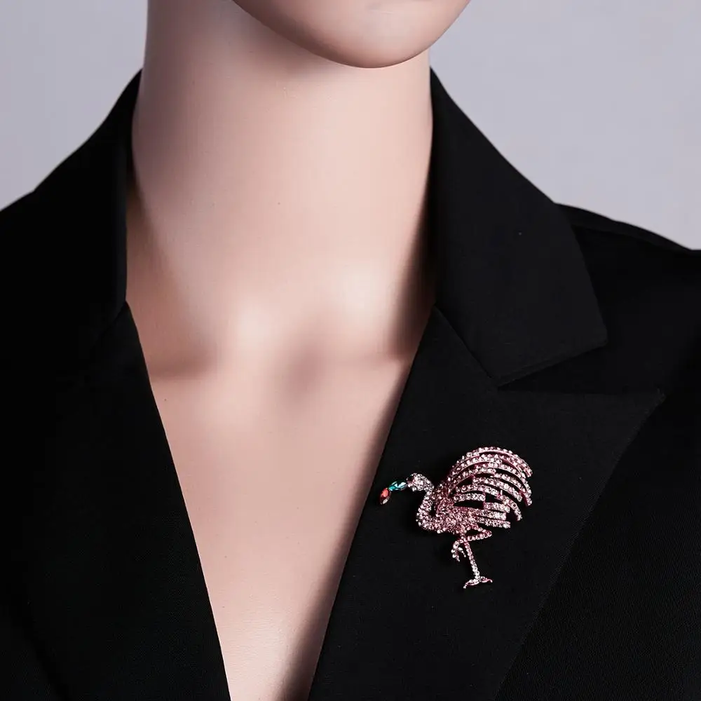 Животные голубь Броши с птицами мило птица мира кран совы брошь для банкета