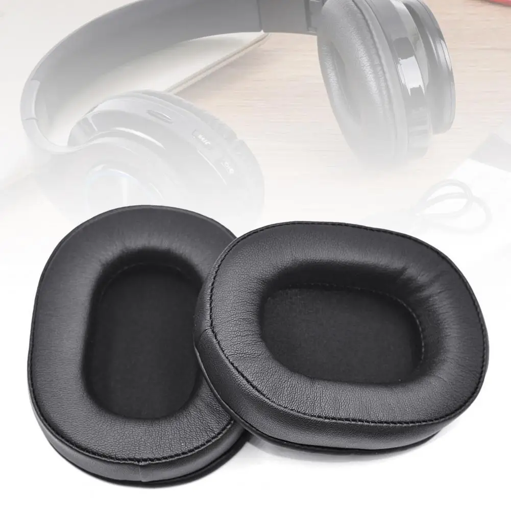 

Headphone Cover Replacement Headphone Case Durable Long Service Life Compact Headphone Earpads