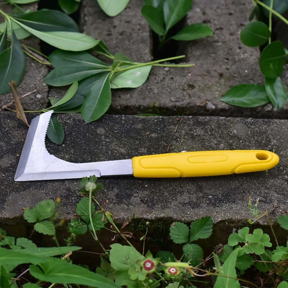 

Lightweight Weeding Lawn Manual Tools Crack Weeder Multifunction With Handle Yard Outdoor Garden Stainless Steel Weed Puller
