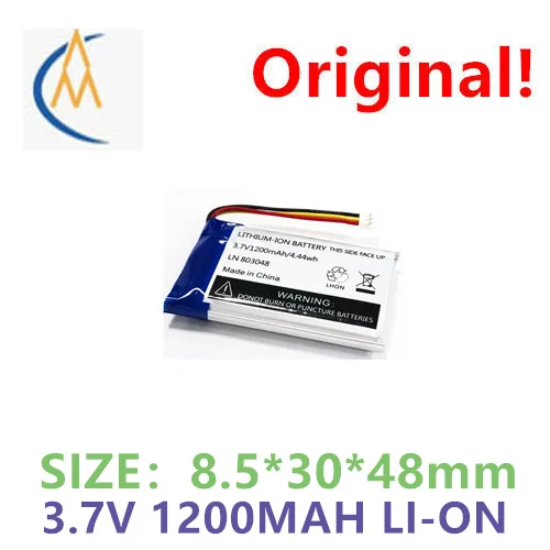 

753048 753050 3,7 V 1200mAh полимерная литиевая батарея Заводская продукция точечная литий-ионная батарея три провода Bluetooth аудио