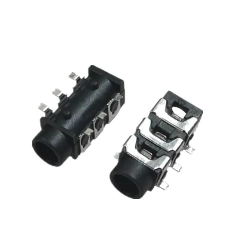 100 шт. PJ313D PJ313 3 5 мм Женский аудио разъем SMT 6 Pin стерео для наушников PJ