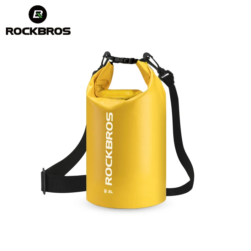 ROCKBROS, 2L, 5L, для плавания, фитнес, водонепроницаемая сумка, Ультралегкая, модный дизайн, для рыбалки, бега, спортзала, Спортивная, Bgas, для мужчин и женщин, 6 цветов