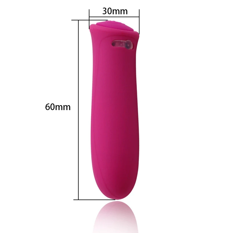 Секс игрушка силиконовая Пуля Вибратор водонепроницаемый G Spot Bullet Стимуляция