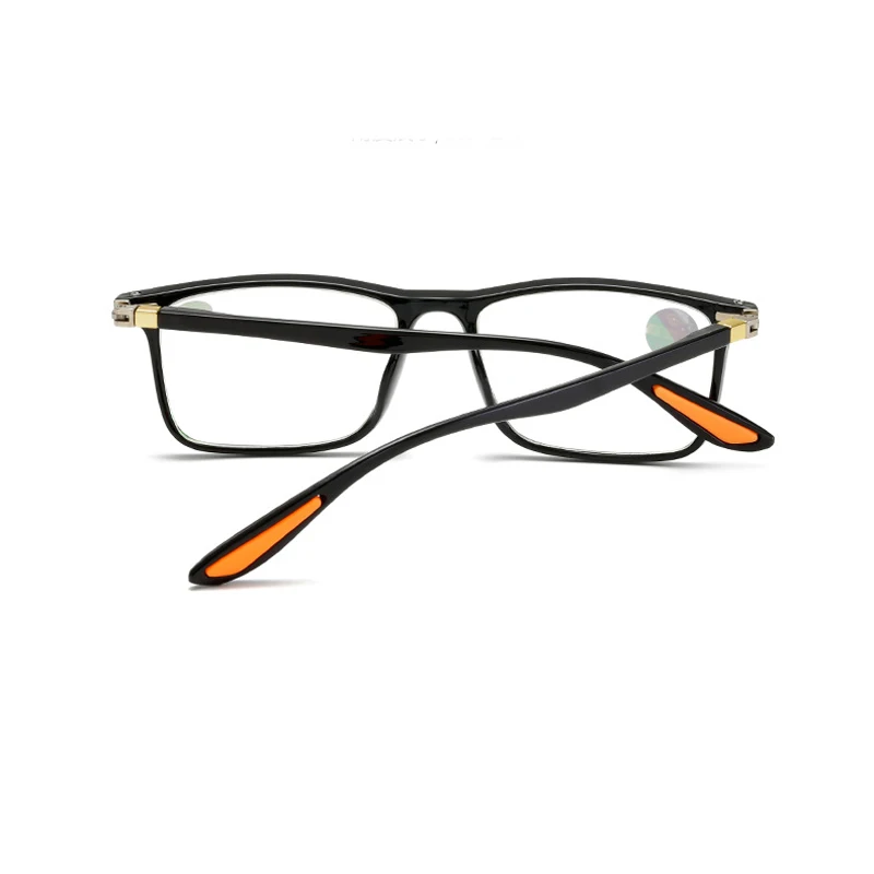 

Elbru 2021 Anti Blue Light Myopia Glasses Women Men Square Ultralight Spring Leg Short-sighted Eyeglasses Diopters -1.0 to -4.0