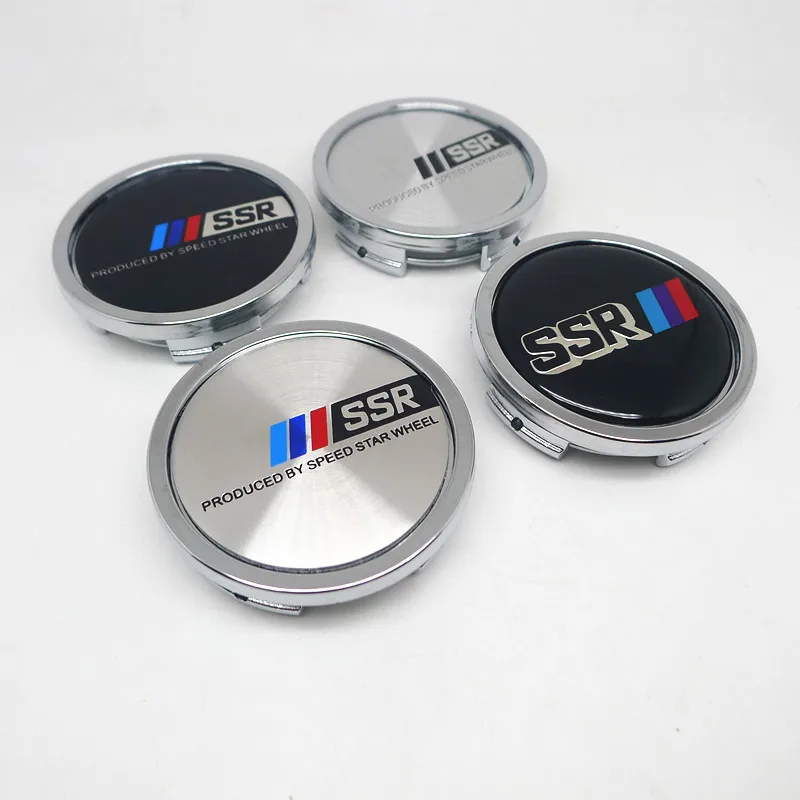 4 шт. 58 мм SSR гоночный Скорость звезда центра колеса Шапки концентратор