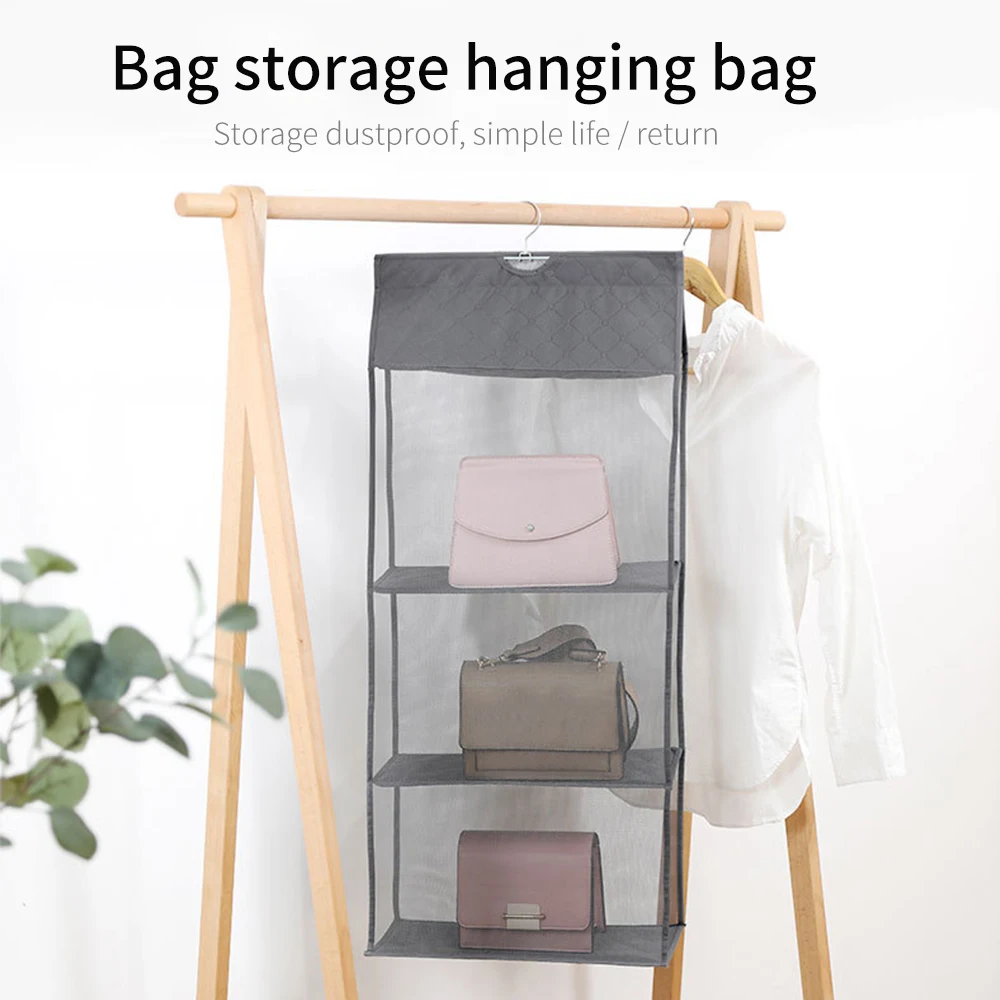 Нетканый ящик для хранения разделитель органайзер подвесная сумка одеял с