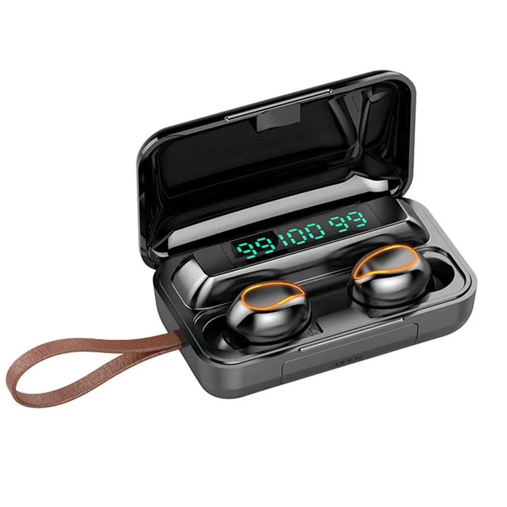 

F9-5 Streamer беспроводные наушники, мини беспроводные наушники с красочными световыми эффектами, многофункциональные наушники