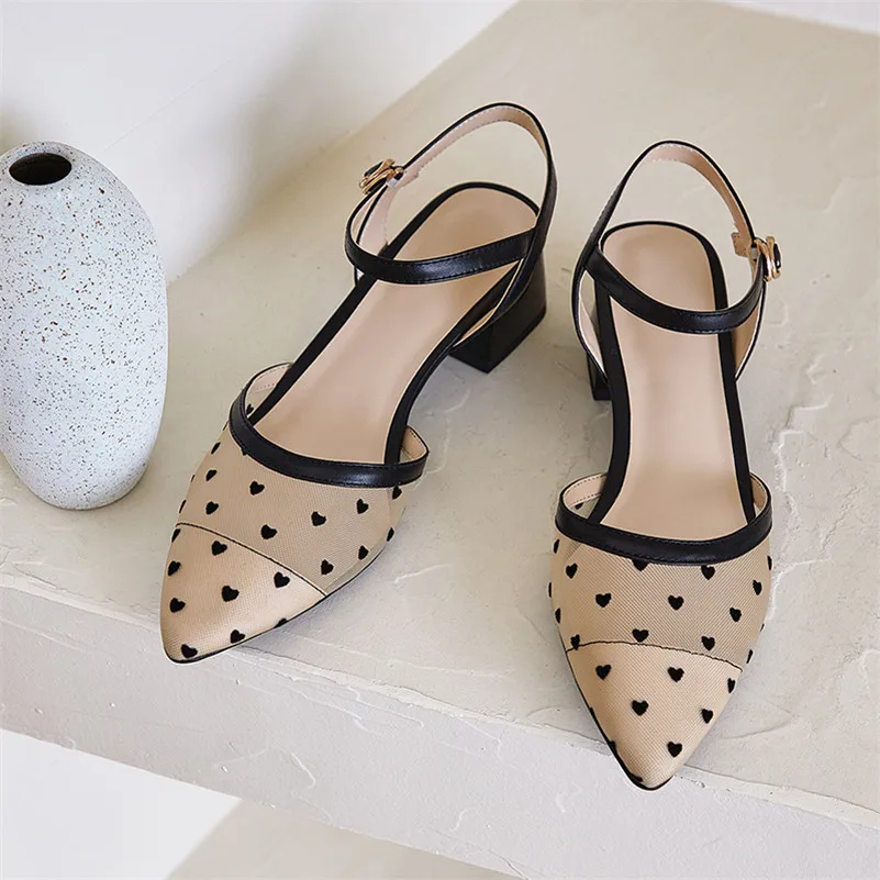 Женские туфли лодочки с вырезами Meotina летние черные из натуральной кожи на