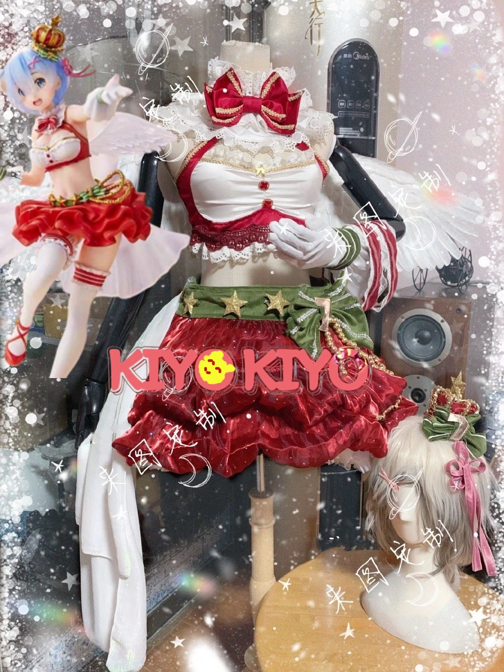 

Женский Рождественский костюм для косплея, сексуальное нижнее белье, аниме, костюм на Хэллоуин