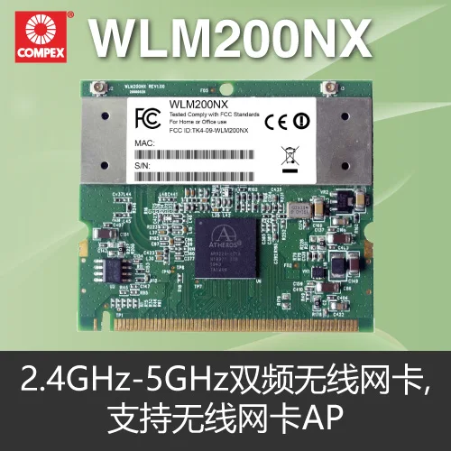 Беспроводная сетевая карта 2x2 802.11a/b/G/n comрx Qualcomm Atheros AR9220 WLM200NX mini pcie 2 4g 5G