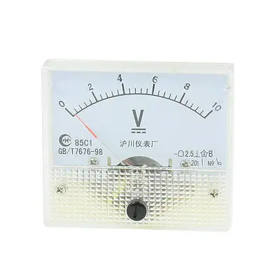 Аналоговый вольтметр измерительный щиток 0-10 В класс 2 5 | Инструменты