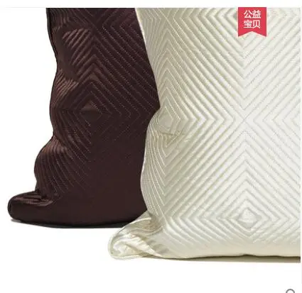 Наволочка для дивана в американском стиле Современная сатиновая хлопковая