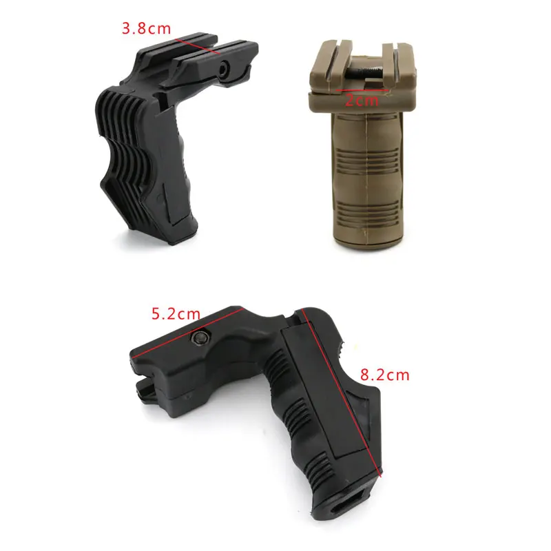 HK416 AK Водяная бомба L grip CAA Передняя рукоятка для 20 21 мм рельса страйкбольного
