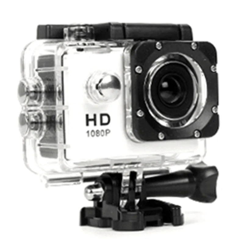 

480P Motorcycle Dash Sports Action Video Camera Motorcycle Dvr Full Hd 30M Waterproof,White