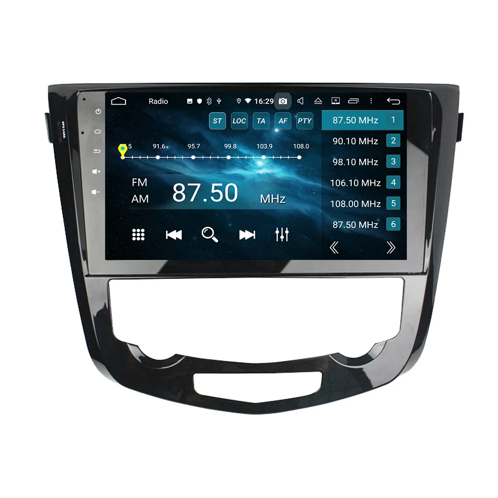 10 1 &quot8 ядер Android 9 0 автомобильное радио для Nissan Qashqai на 2013-2016 автомобильный