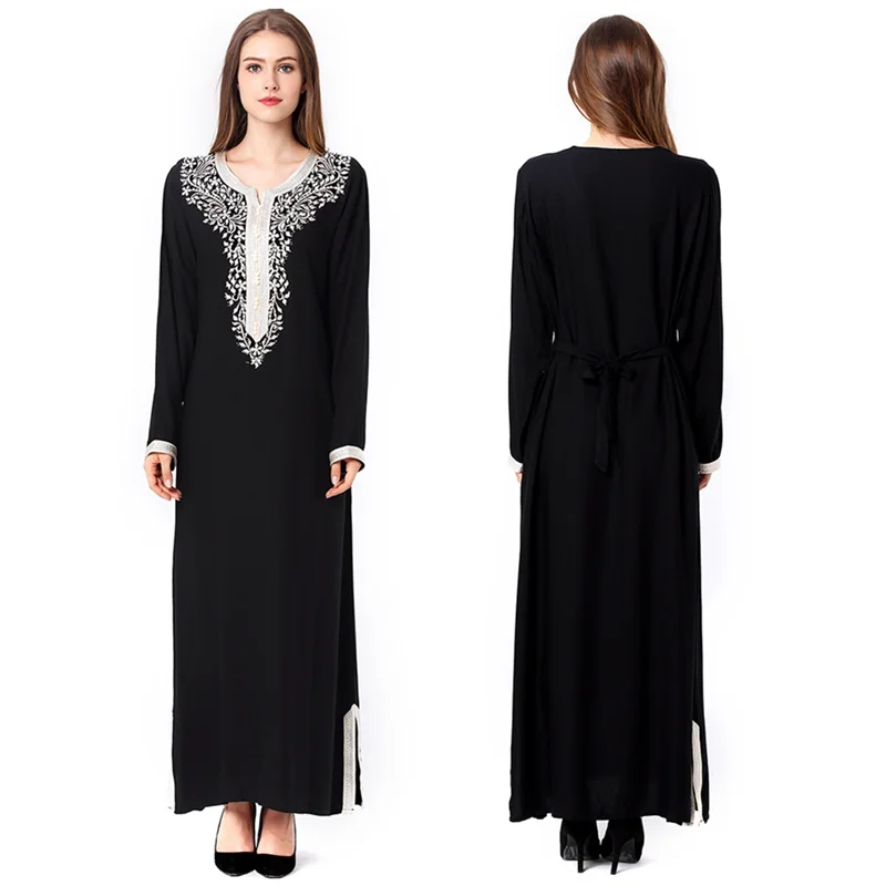 

Kaftan Dubai Abaya Turkey Muslim Women Hijab Dress Islam Caftan Marocain Dresses Vestidos Eid Mubarak Ramadan Clothing Musulman