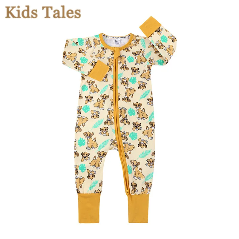 Модный детский комбинезон Одежда для новорожденных мальчиков и девочек осенний