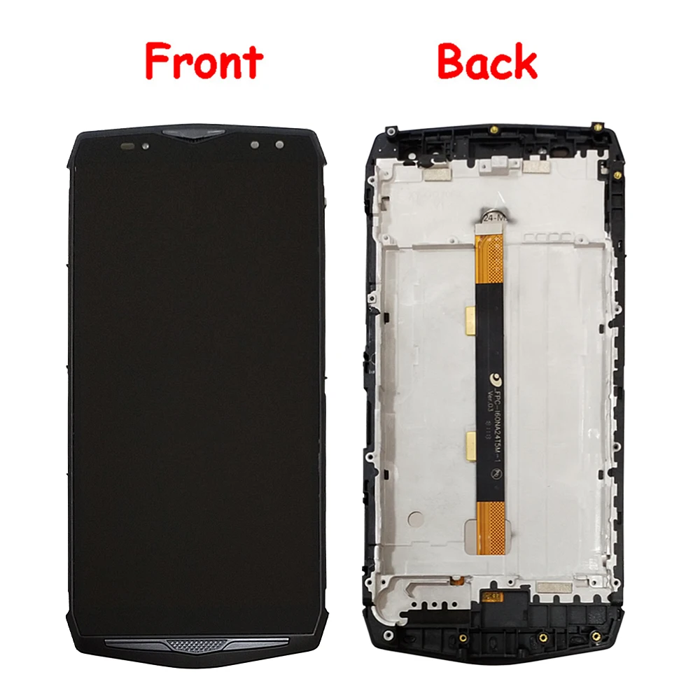6,0 дюймов для Ulefone power 5 lcd дисплей и сенсорный экран с рамкой в сборе Замена+ Бесплатные инструменты для Ulefone power 5S lcd