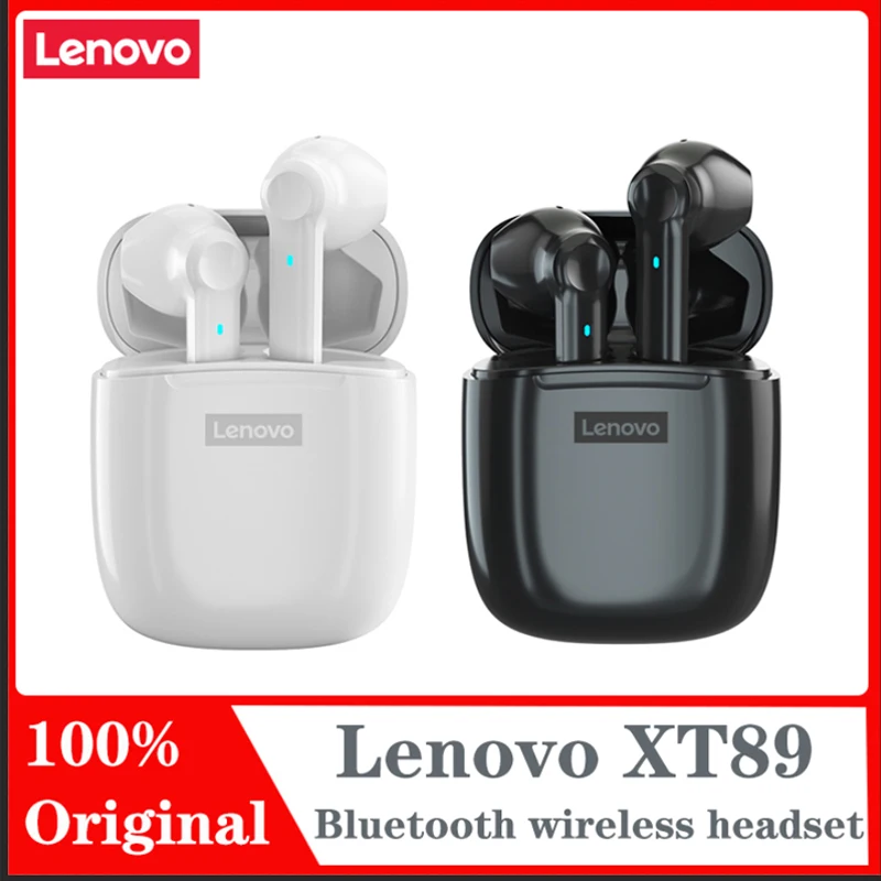 

Lenovo XT89 Wireless Headset Bluetooth 5.0 Touch Button Hifi with Microphone Dual-Mic Noise Reduction High-Definition Call