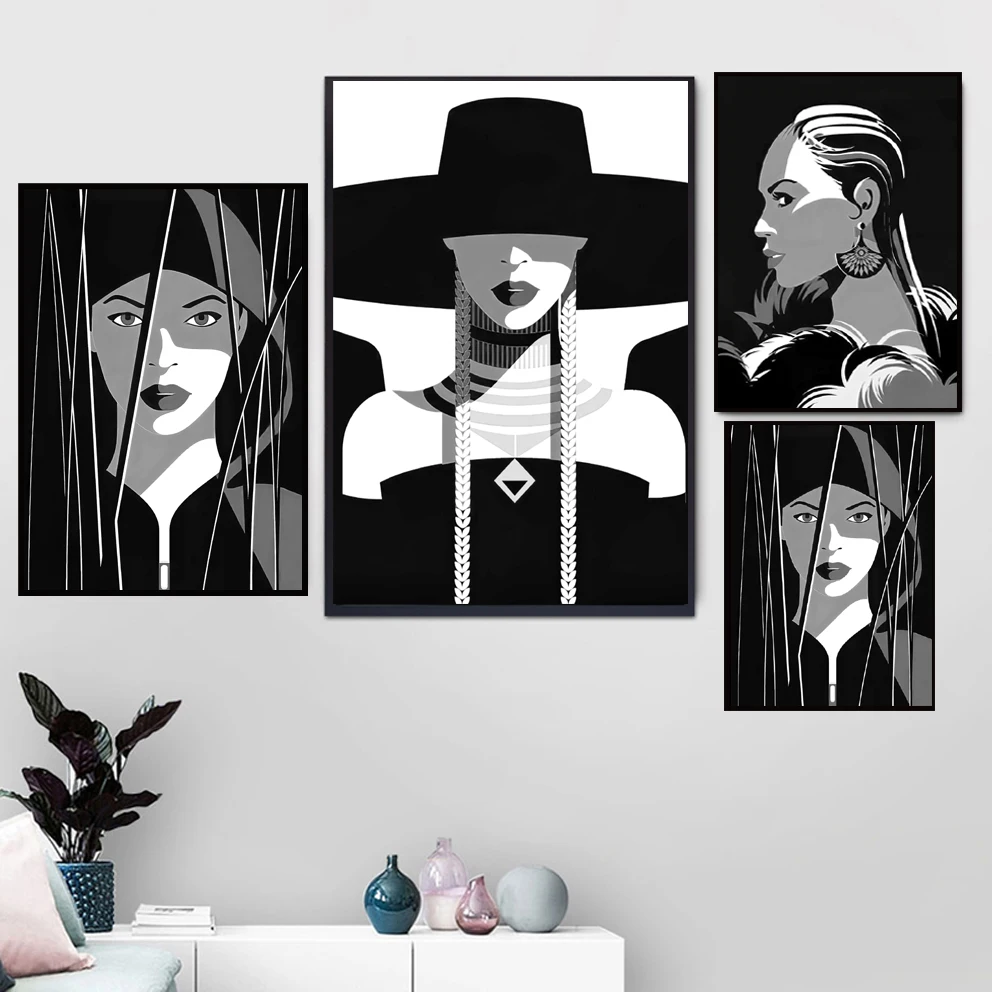 Настенные картины плакаты принты Картина на холсте винтажные модный плакат для