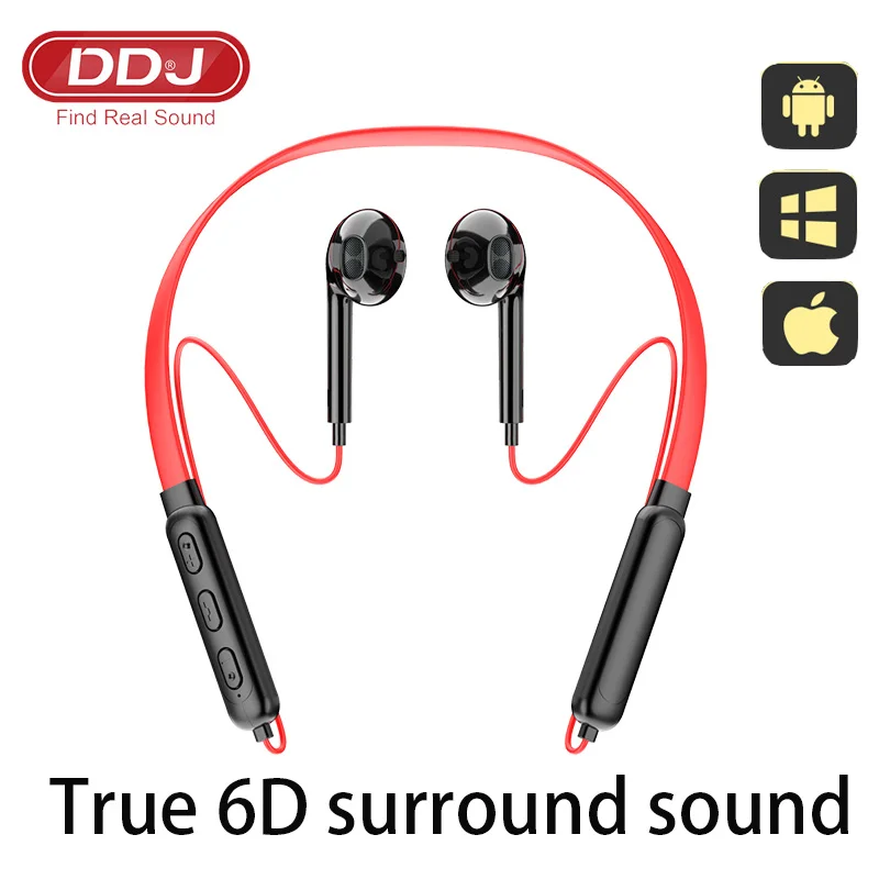 Беспроводные Bluetooth наушники DDJ для Xiaomi водонепроницаемые с шумоподавлением