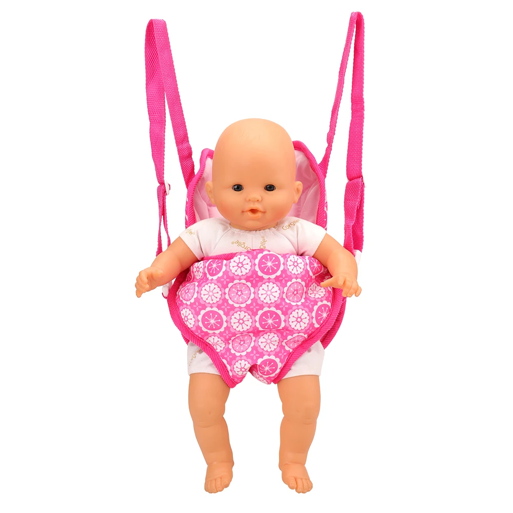 

Fashion Handmade 2 Items/Set Doll Accessories 43 cm = Sleeping Bag+ Backpack For 18 inch Doll Toys Our Generation Dolls DIY Gift