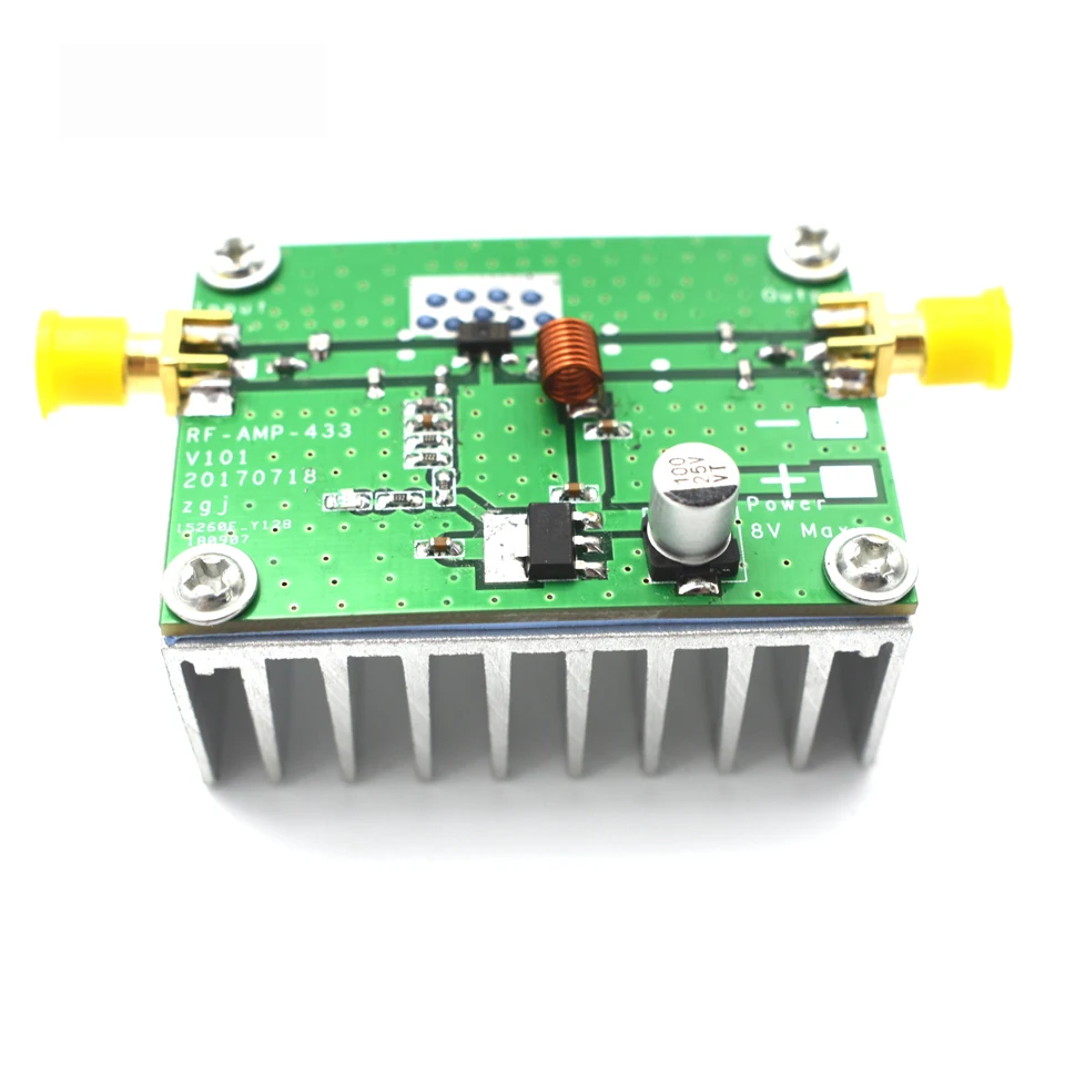 400 460 МГц 433 8 Вт усилитель мощности плата RF HF высокочастотные усилители SMA k женский
