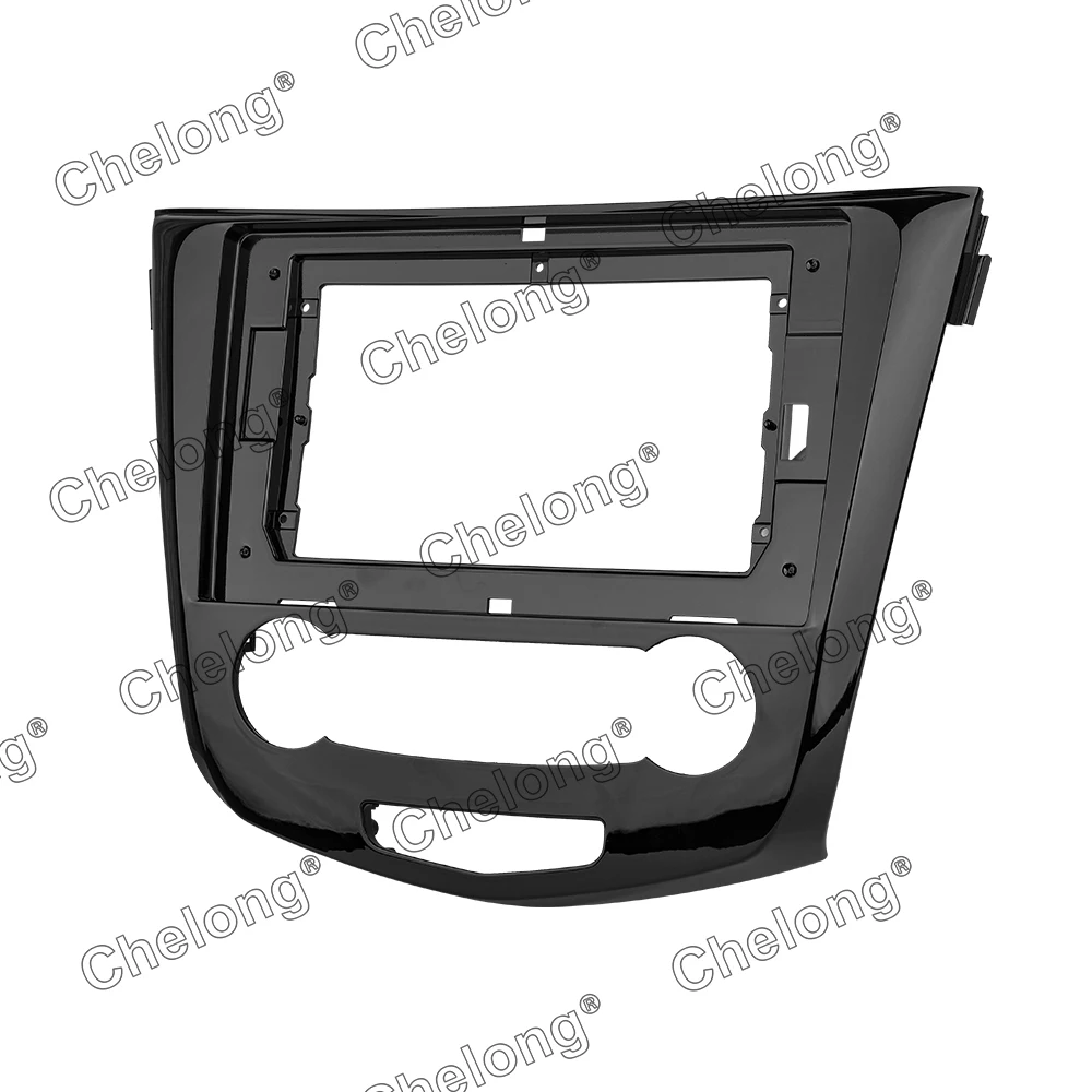 2Din Car Dashboard Frame Fit For Nissan Qashqai / X-Trail 2014-2017 DVD GPS Dash Panel Kit Mounting Trim Fascias | Автомобили и