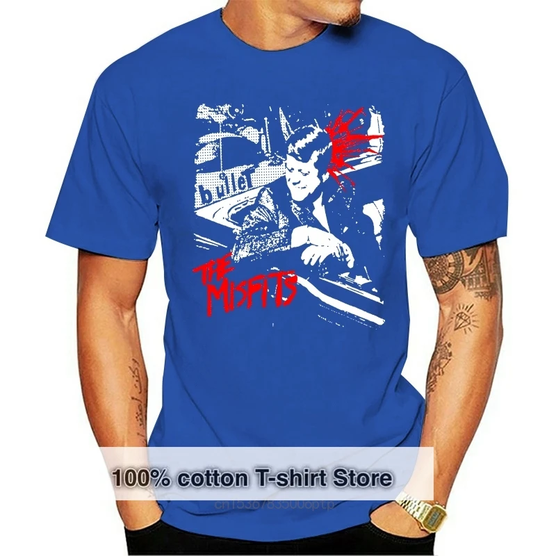 

Misfits Bullet Jfk Better Dead On Red Danzig Punk Shirt (S-3Xl) badжиmerch