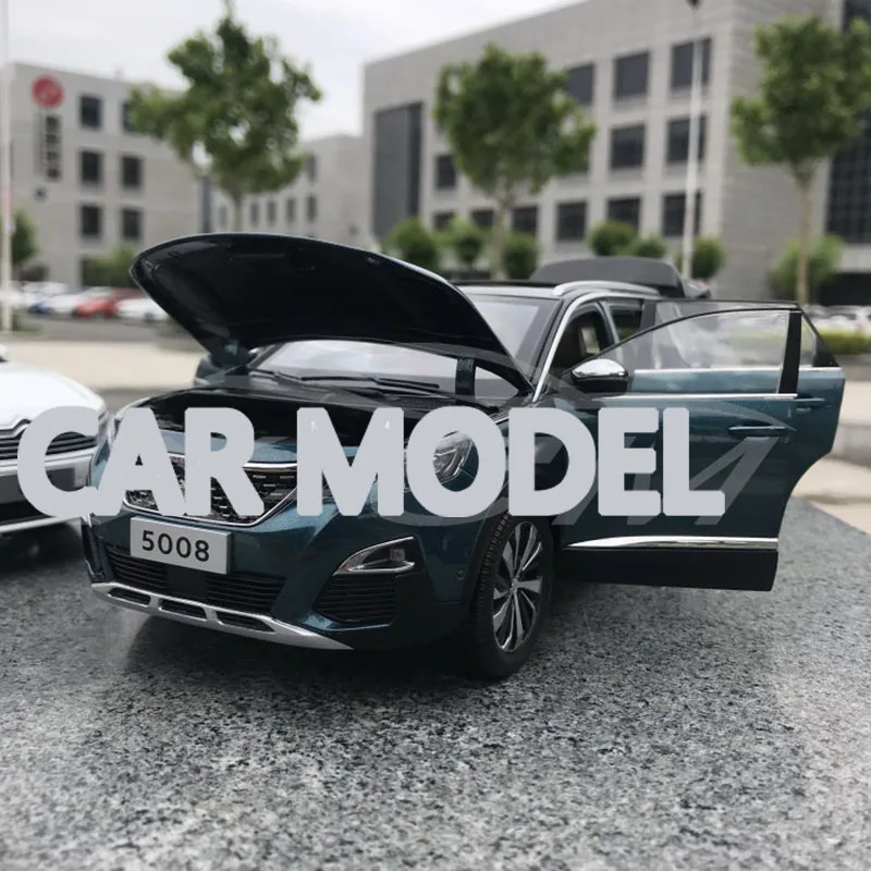 1:18 весы игрушечные машинки из сплава 2017 biaozhi 5008 модель автомобиля SUV Детские