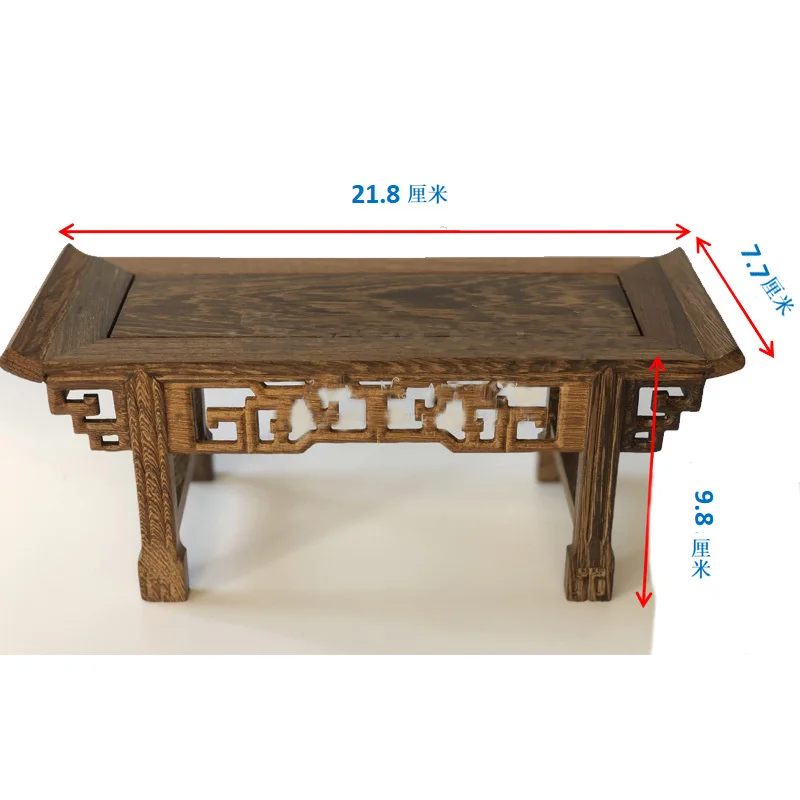 Натуральная деревянная подставка китайский традиционный Азиатский дизайн ваза