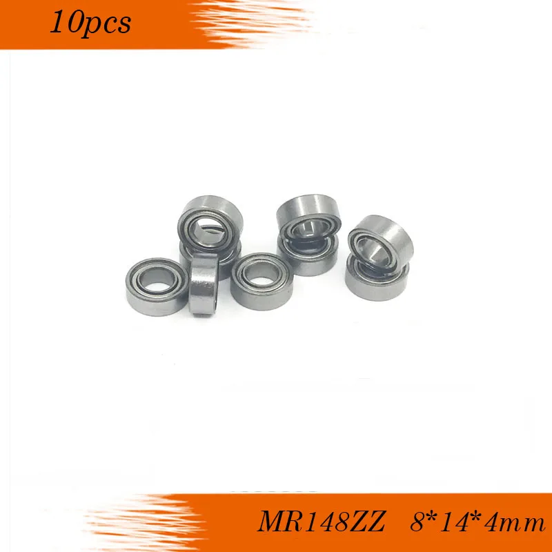 MR148ZZ подшипник ABEC 3 (10 шт.) 8*14*4 мм миниатюрные MR148 2Z шарикоподшипники ZZ L 1480ZZ