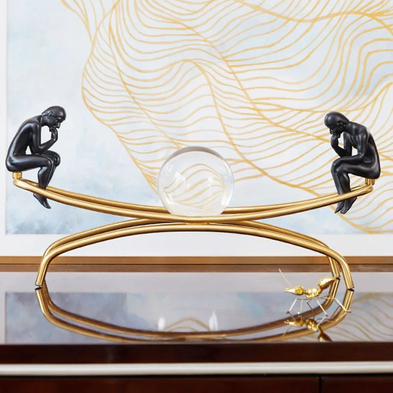 Фигурка Родина в скандинавском творческом мышлении миниатюрная модель