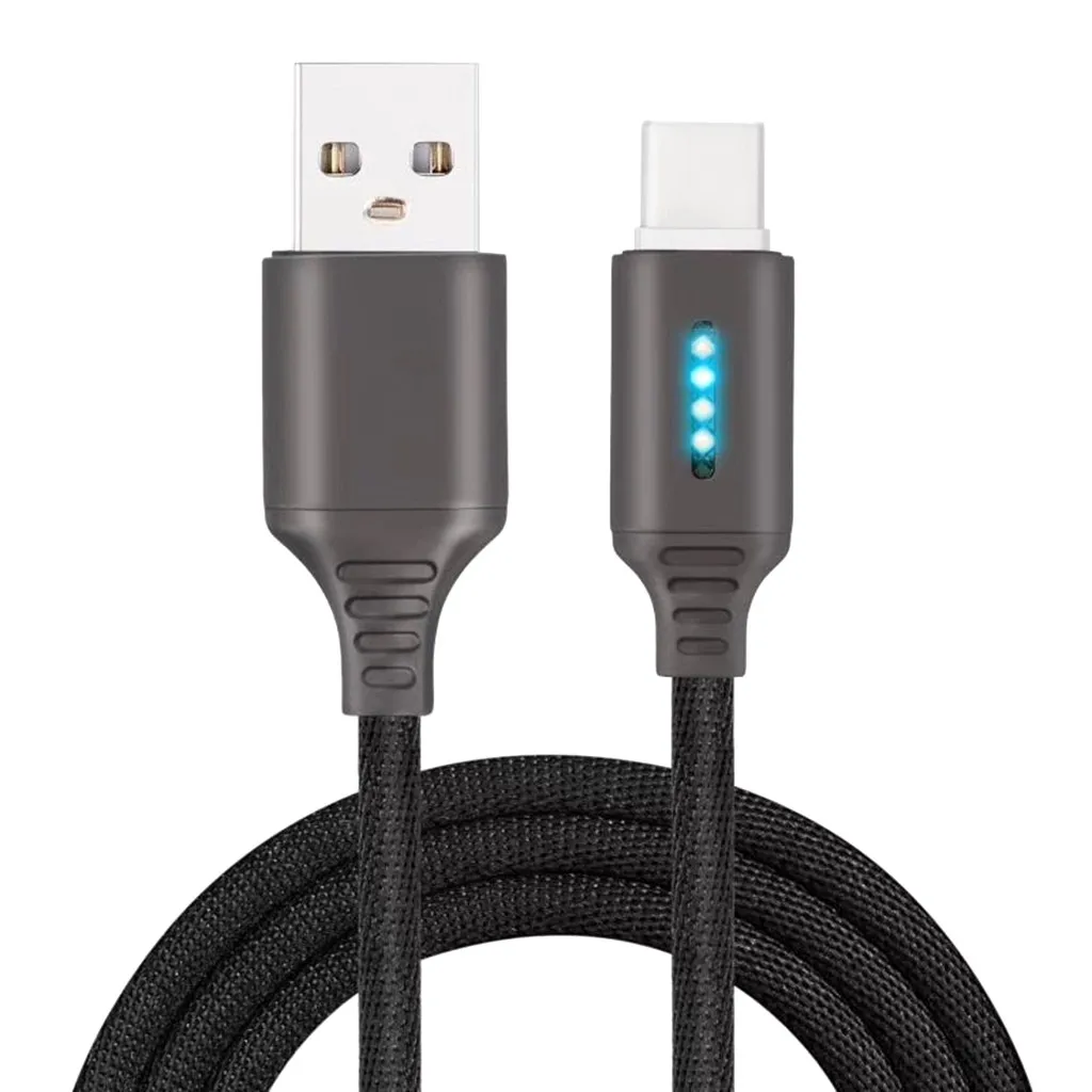 Кабель USB Type-C с автоматическим отключением QC3.0 кабель для быстрой зарядки и