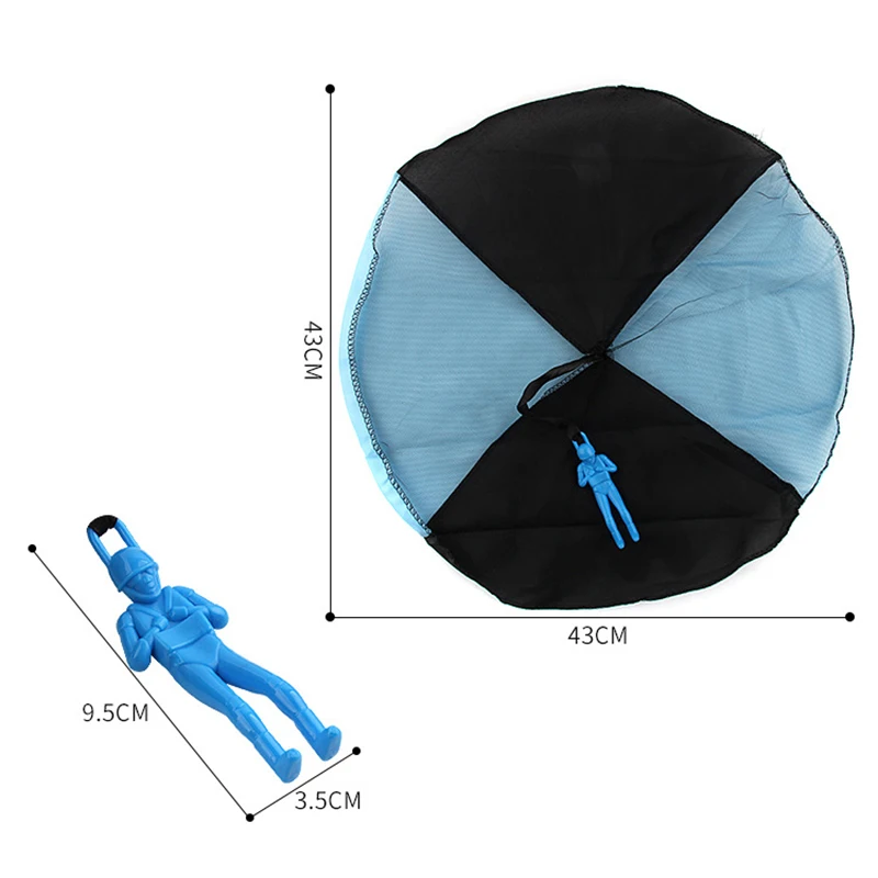 1 шт. парашют для детей игрушки развивающий с фигуркой солдата Веселая спортивная